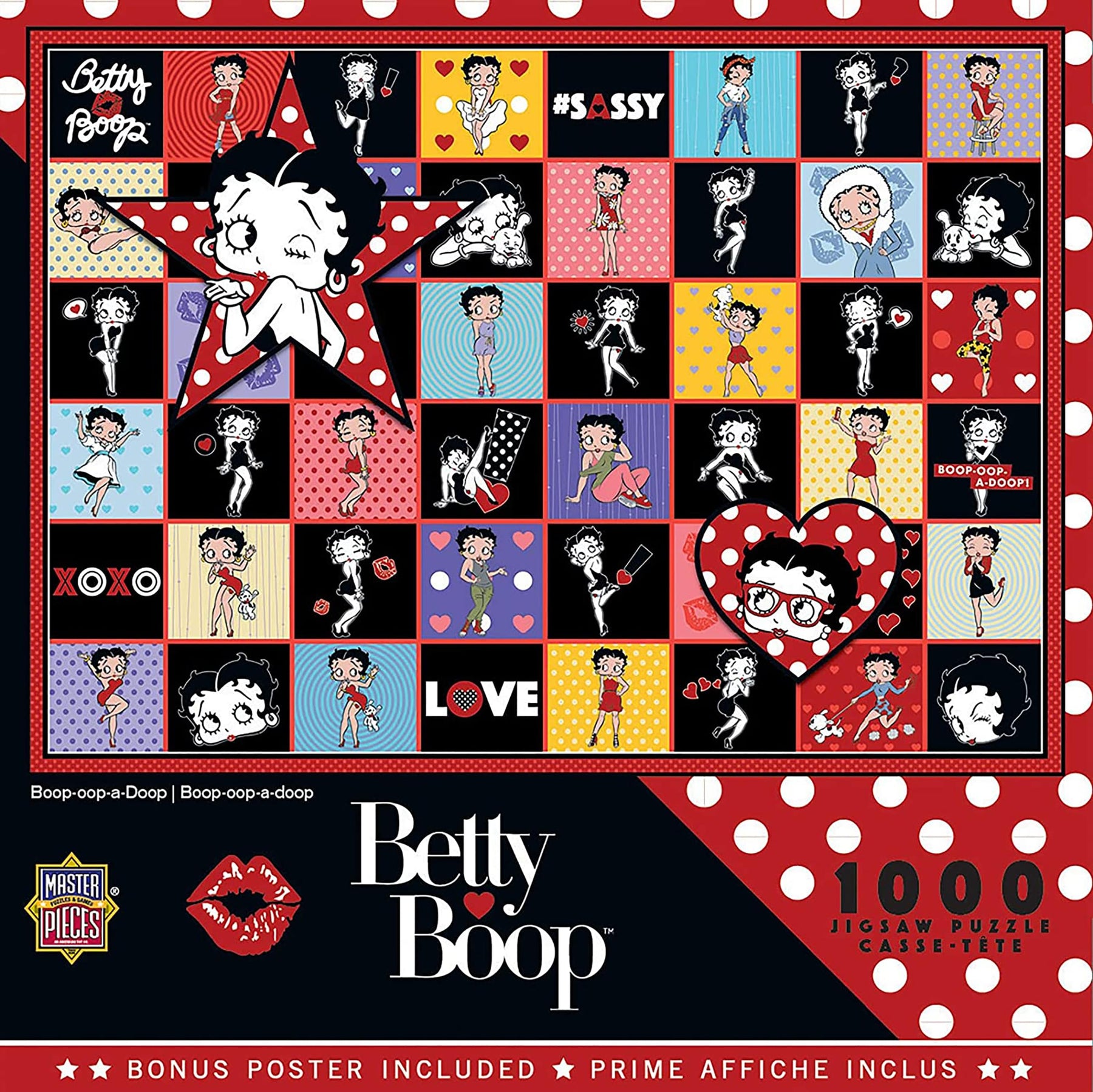 Betty Boop OOP-A-Doop 1000 Piece Jigsaw Puzzle