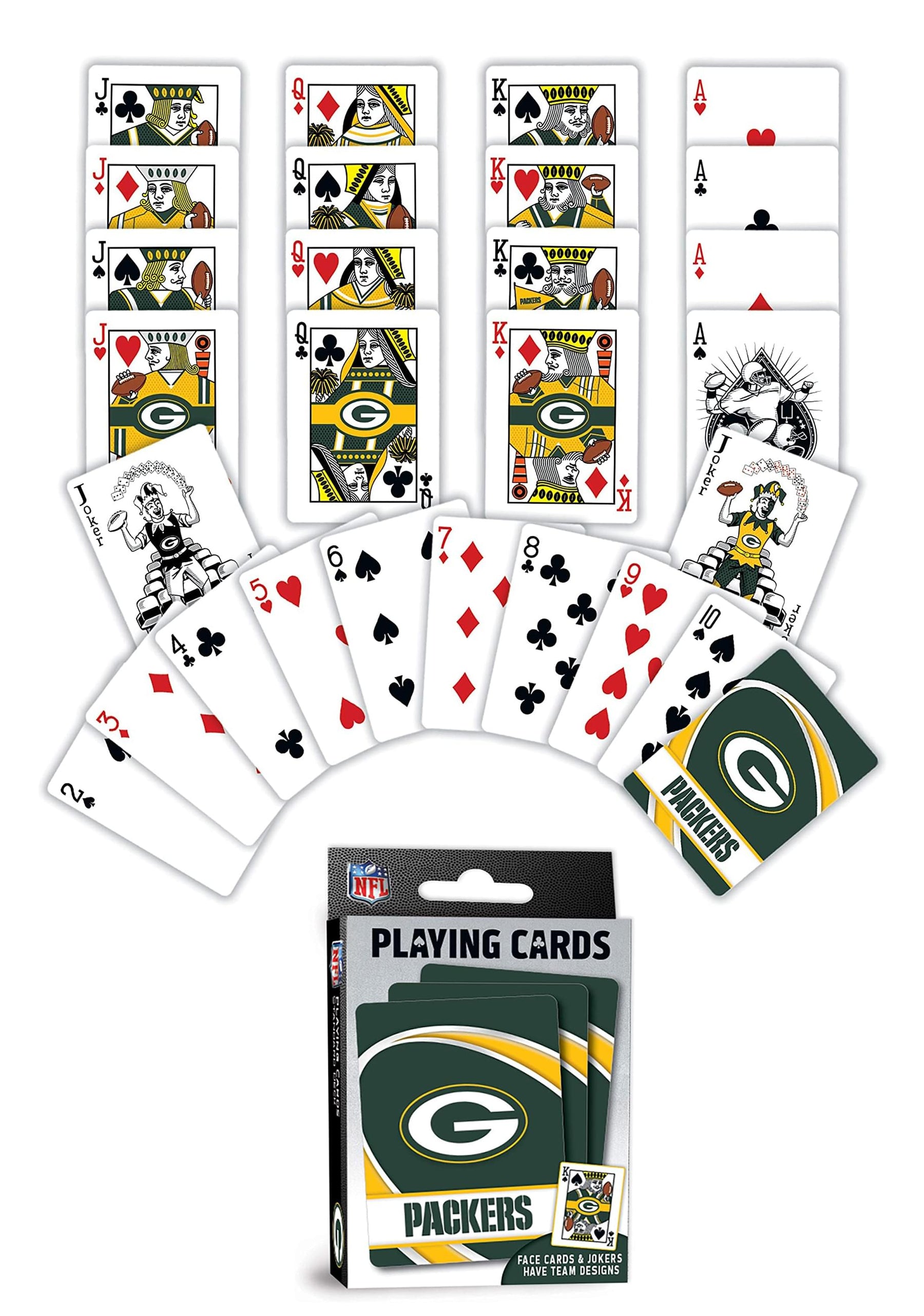 Green Bay Packers NFL Playing Cards