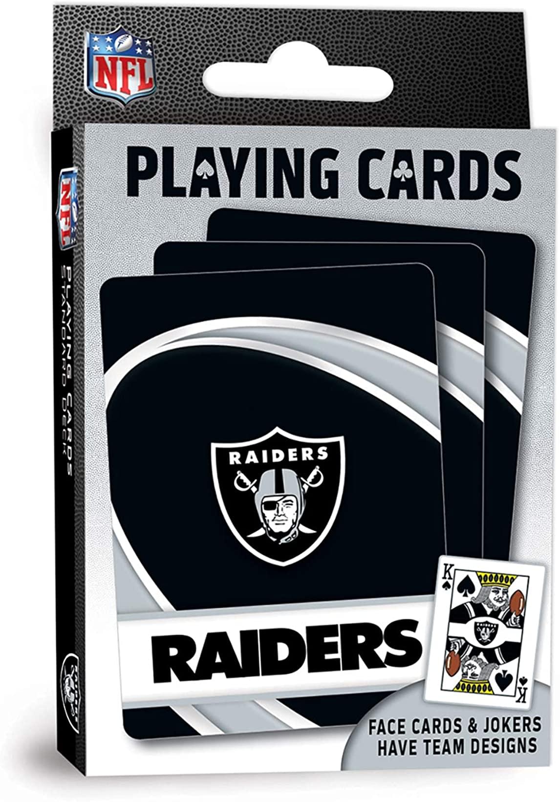 Las Vegas Raiders NFL Playing Cards