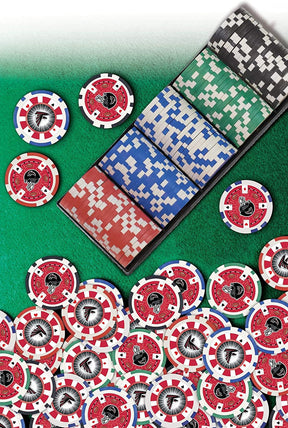 Atlanta Falcons NFL 100-Piece Poker Chips