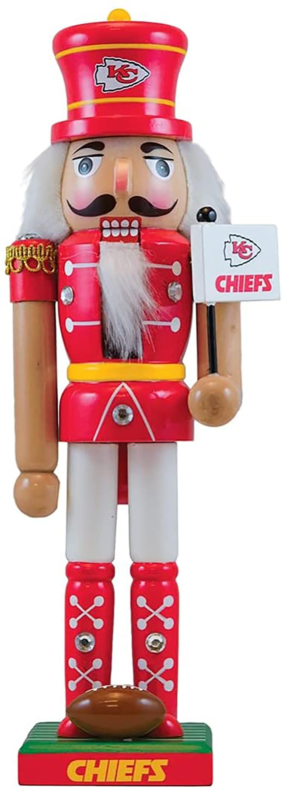 Kansas City Chiefs NFL Holiday Nutcracker