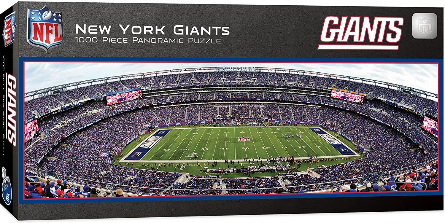 New York Giants Stadium NFL 1000 Piece Panoramic Jigsaw Puzzle