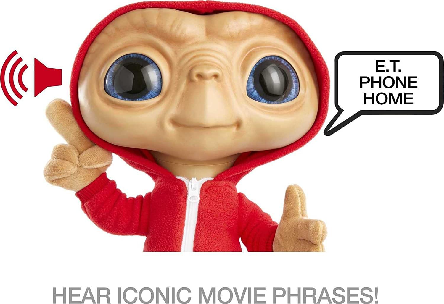 E.T. The Extra-Terrestrial 40th Anniversary 11 Inch Plush with Lights and Sound