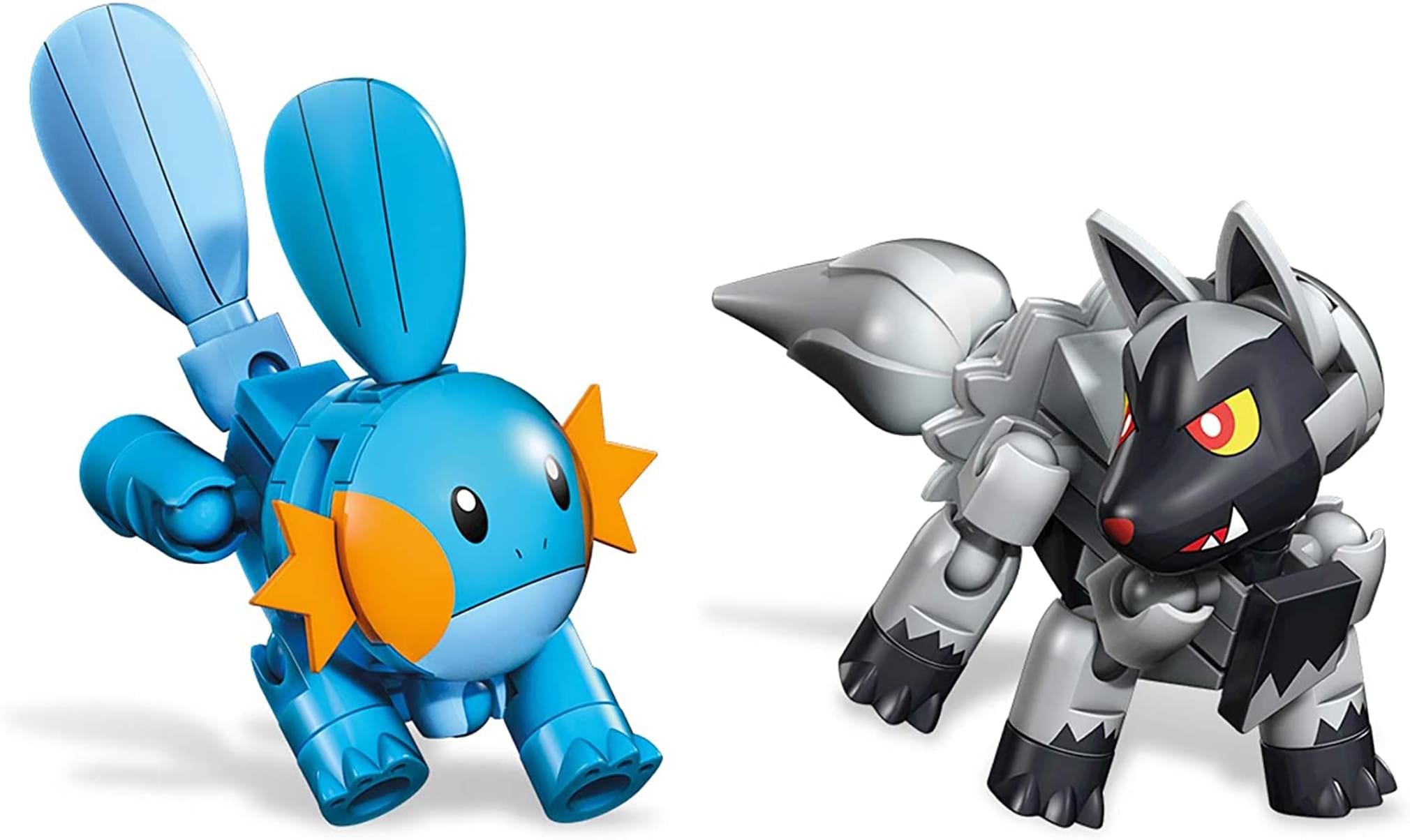 Mega Construx Pokémon Battle Pack | Mudkip  VS. Poochyena