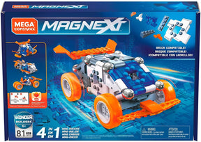 Mega Construx Magnext 4 in 1 Mag Racers Building Set