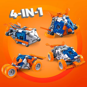 Mega Construx Magnext 4 in 1 Mag Racers Building Set