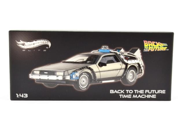 Back To The Future 1/43 Hot Wheels Time Machine Die-Cast