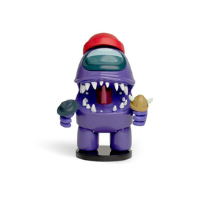 Among Us 4.5 Inch Figure with Stamper | Purple Imposter