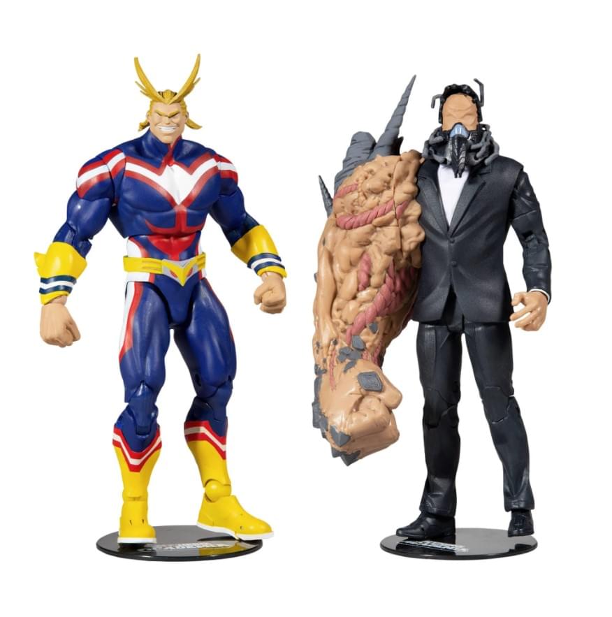 My Hero Academia 7 Inch Figure 2 Pack | All Might Vs All For One