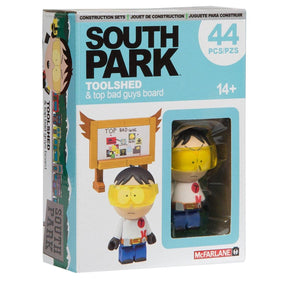 South Park Top Bad Guys Board 45-Piece Construction Set w/ Toolshed Stan