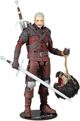 The Witcher 7 Inch Action Figure | Geralt of Rivia (Wolf Armor) Chase Figure