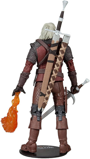 The Witcher 7 Inch Action Figure | Geralt of Rivia (Wolf Armor) Chase Figure
