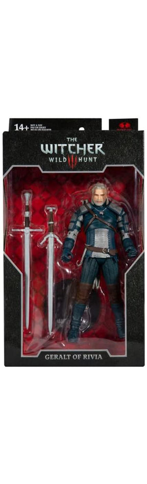 The Witcher 7 Inch Action Figure | Geralt of Rivia (Viper Armor: Teal)