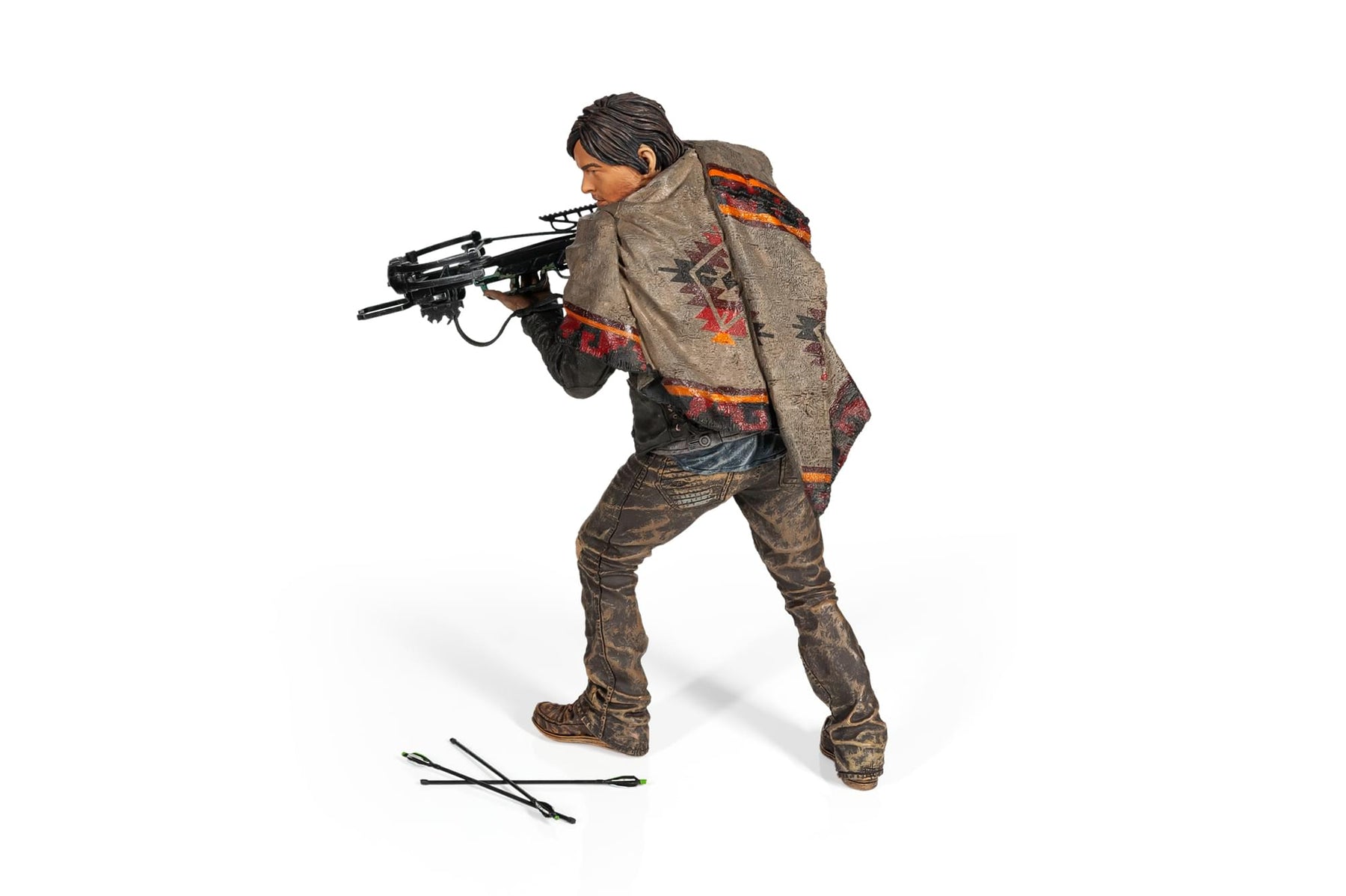 The Walking Dead Daryl Dixon Deluxe Poseable Figure | Measures 10 Inches Tall