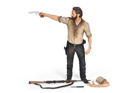 The Walking Dead Rick Grimes Deluxe Poseable Figure | Measures 10 Inches Tall