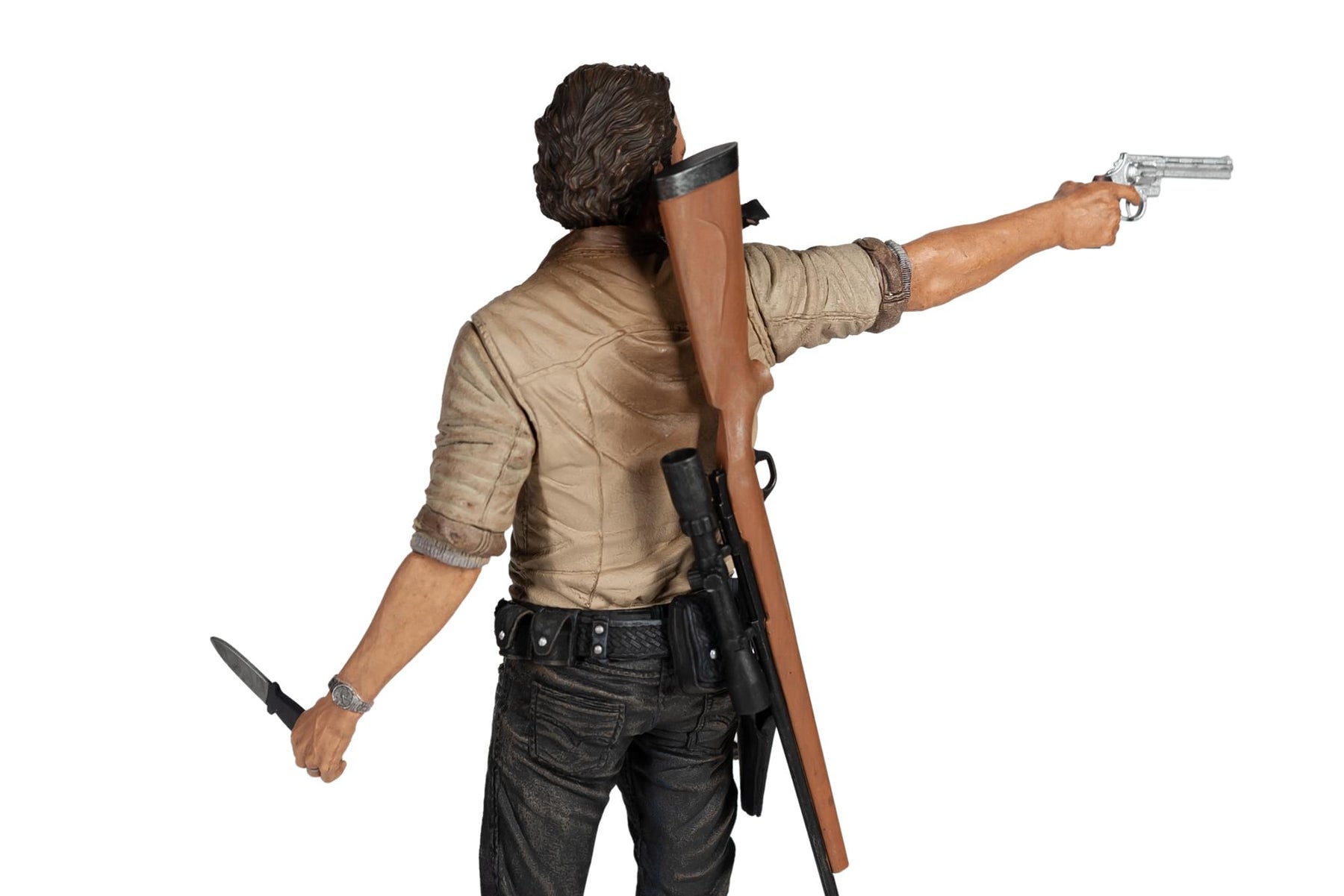The Walking Dead Rick Grimes Deluxe Poseable Figure | Measures 10 Inches Tall