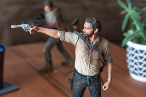 The Walking Dead Rick Grimes Deluxe Poseable Figure | Measures 10 Inches Tall