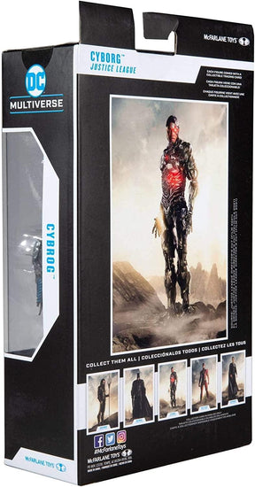 DC Multiverse 7 Inch Action Figure | Justice League Cyborg