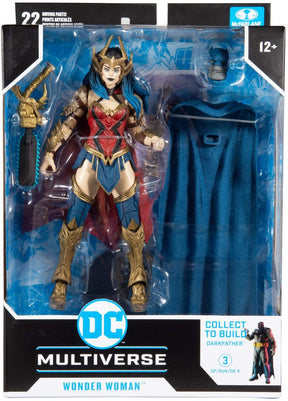 DC Build-A Wave 4 Dark Nights Death Metal Wonder Woman Action Figure