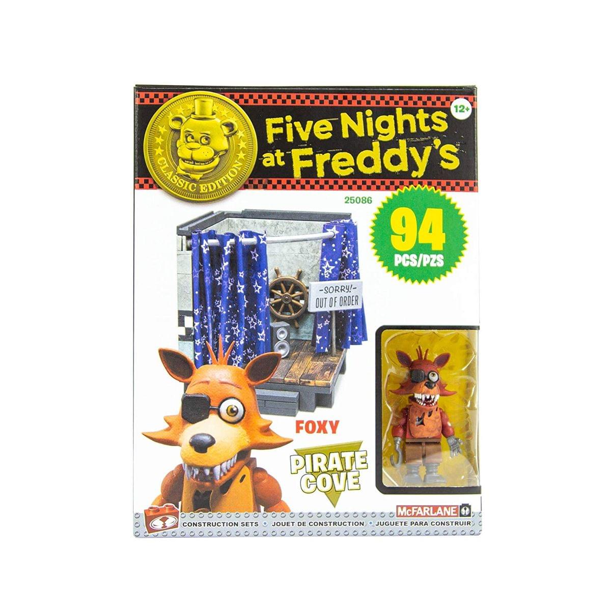 Five Nights At Freddy's Classic Series Pirate Cove 94-Piece Small Construction Set