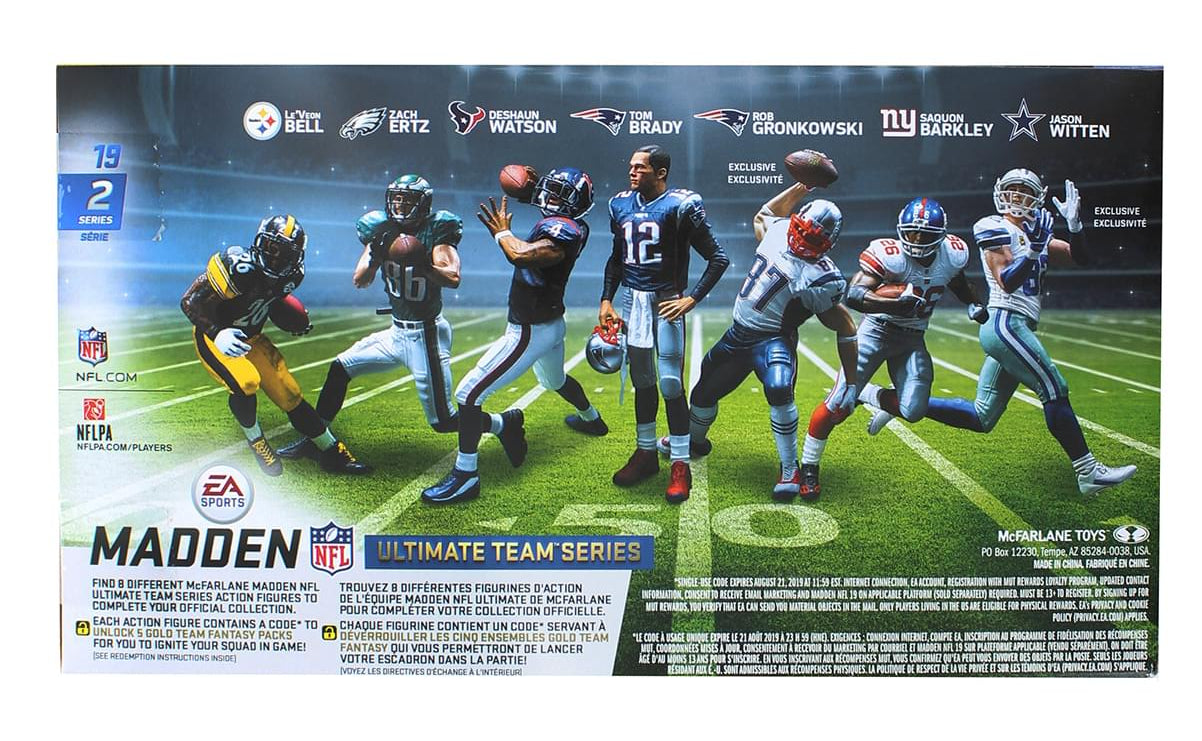Pittsburgh Steelers Madden NFL 19 Ultimate Team S2 Figure - Le'Veon Bell