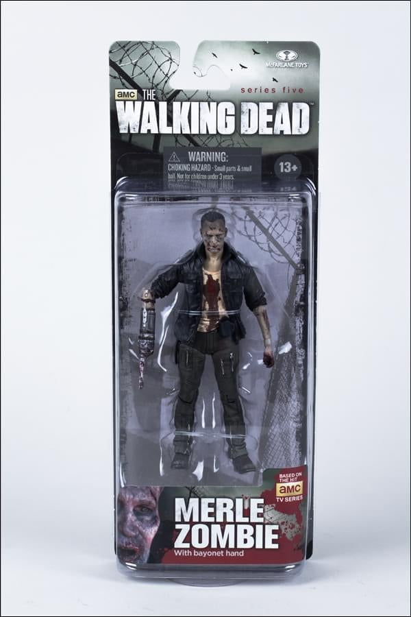 The Walking Dead TV Series 5 5" Action Figure: Merle Zombie