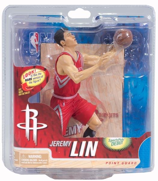 NBA Series 21 McFarlane Figure Jeremy Lin Houston Rockets (Bronze Level) Chase