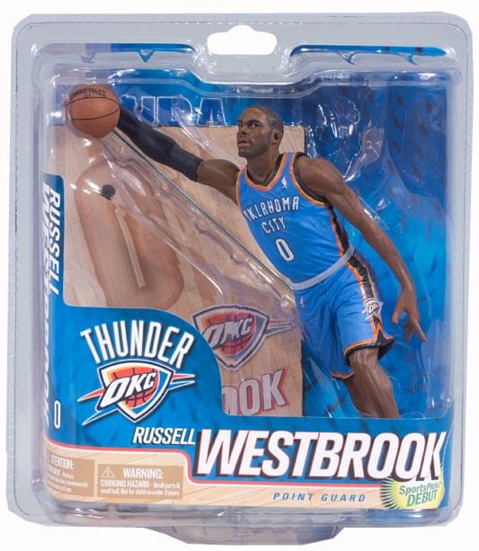 Mcfarlane NBA Series 21 Figure Russell Westbrook Oklahoma City Thunder
