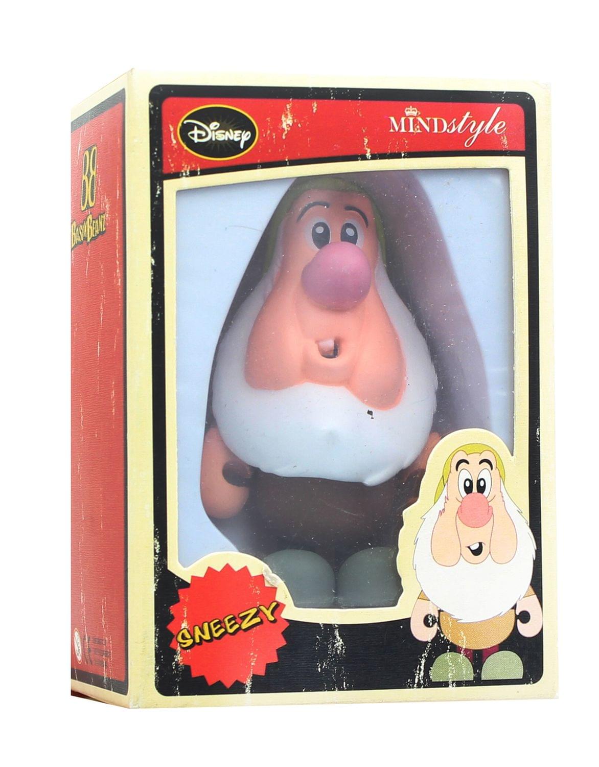 Disney Mindstyle Basix Beanz 3" Series 1 Vinyl Figure Sneezy