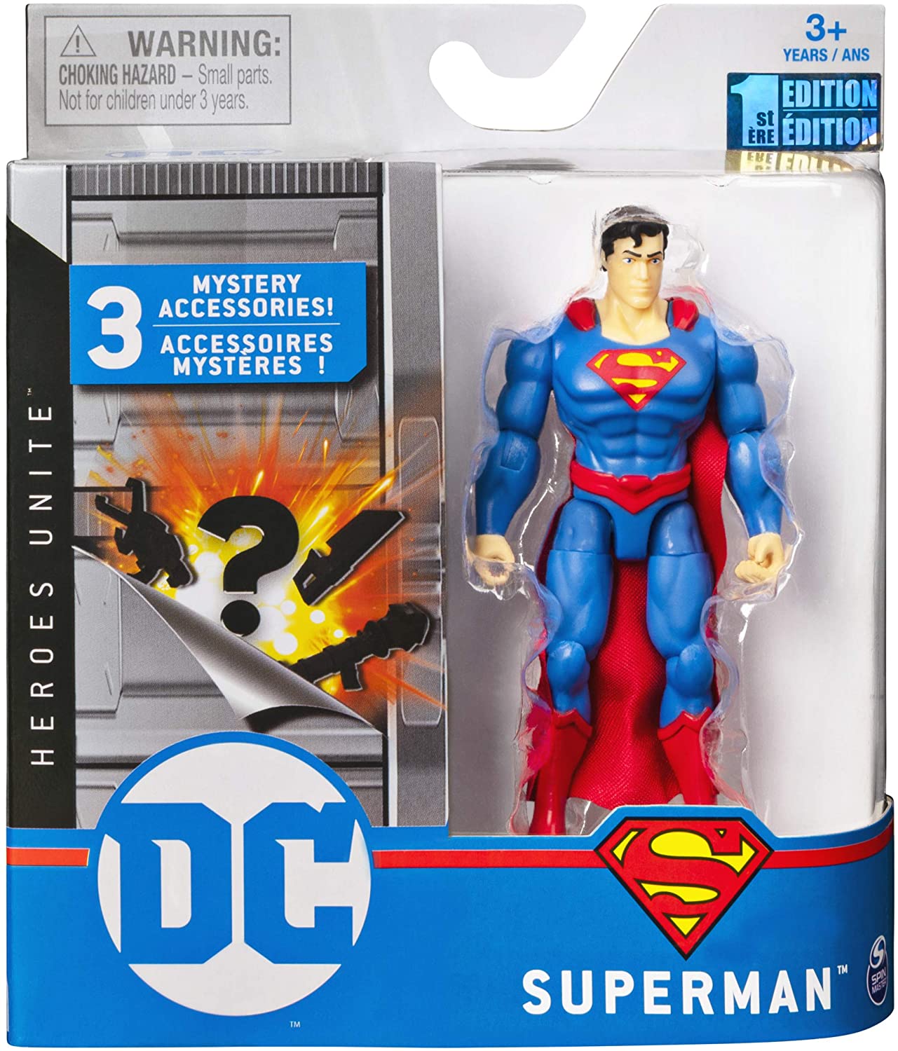 DC Heroes Unite 4 Inch Action Figure | Superman