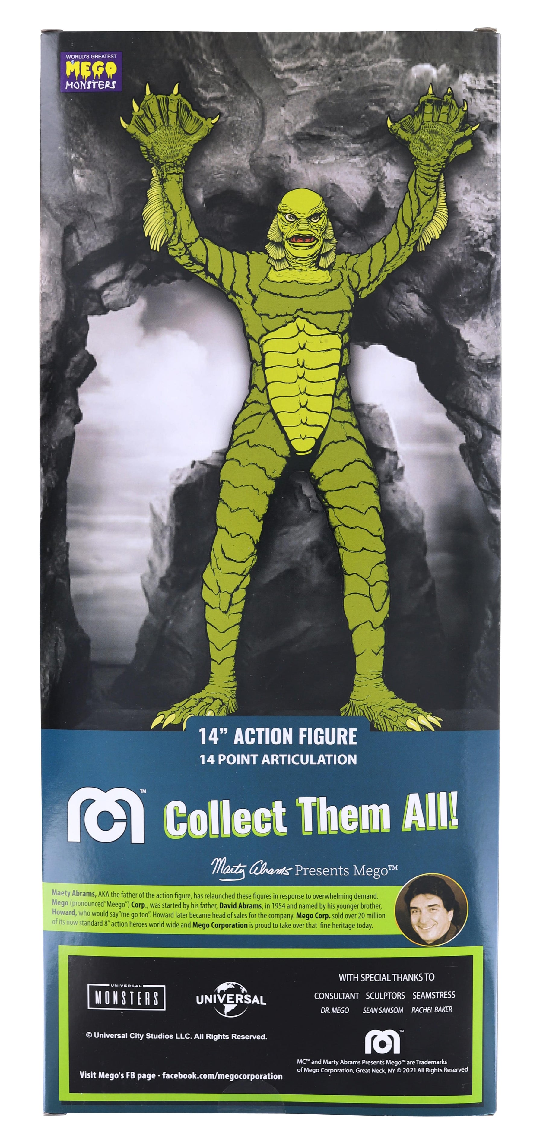 Universal Monsters 14 Inch Mego Action Figure | Creature from the Black Lagoon