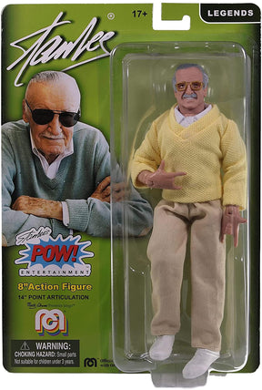 Mego 8 Inch Retro-Style Action Figure | Stan Lee Web Hands