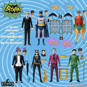 Batman (1966) 5 Points Deluxe Action Figure Boxed Set