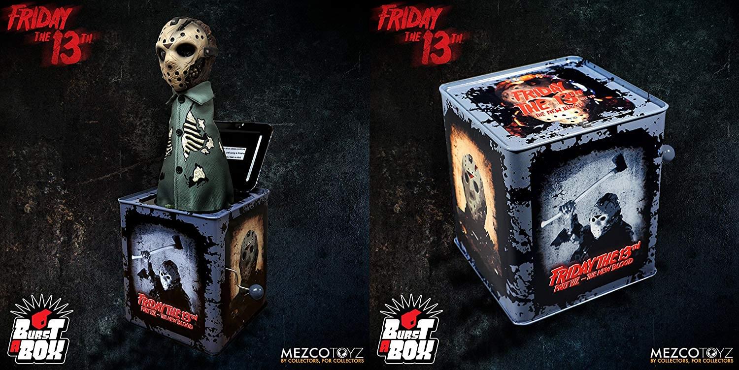 Friday the 13th Part VII Jason Voorhees Mezco Burst-A-Box