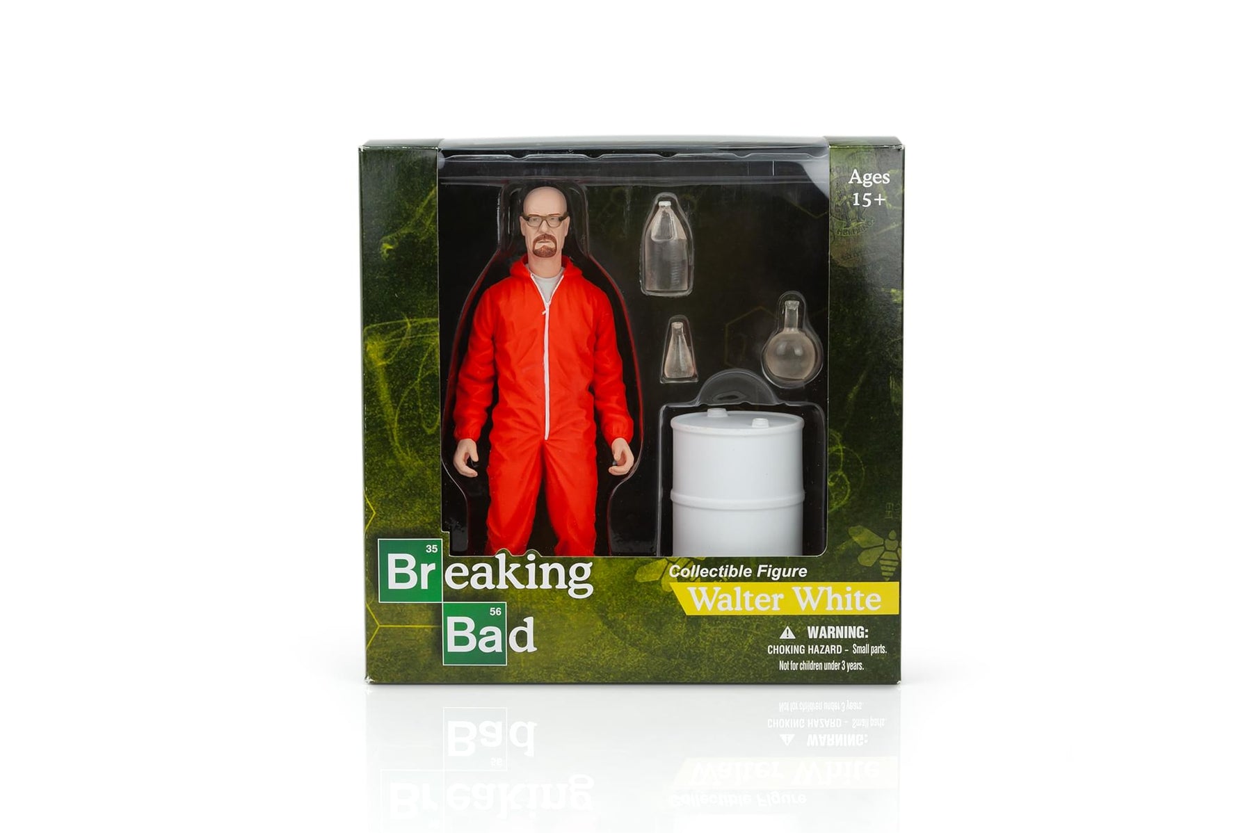 Breaking Bad Walter White In Orange Hazmat Suit Figure | Measures 6 Inches Tall