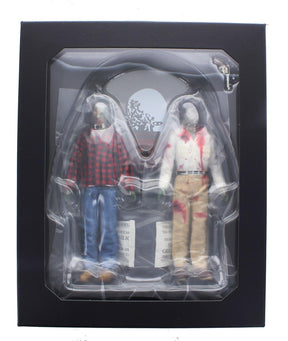 Dawn of the Dead One:12 Collective Action Figure Set - Fly Boy & Plaid Zombie