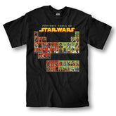 Star Wars Periodic Table Adult T-Shirt