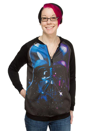 Star Wars Darth Vader Space Women's Light Jacket