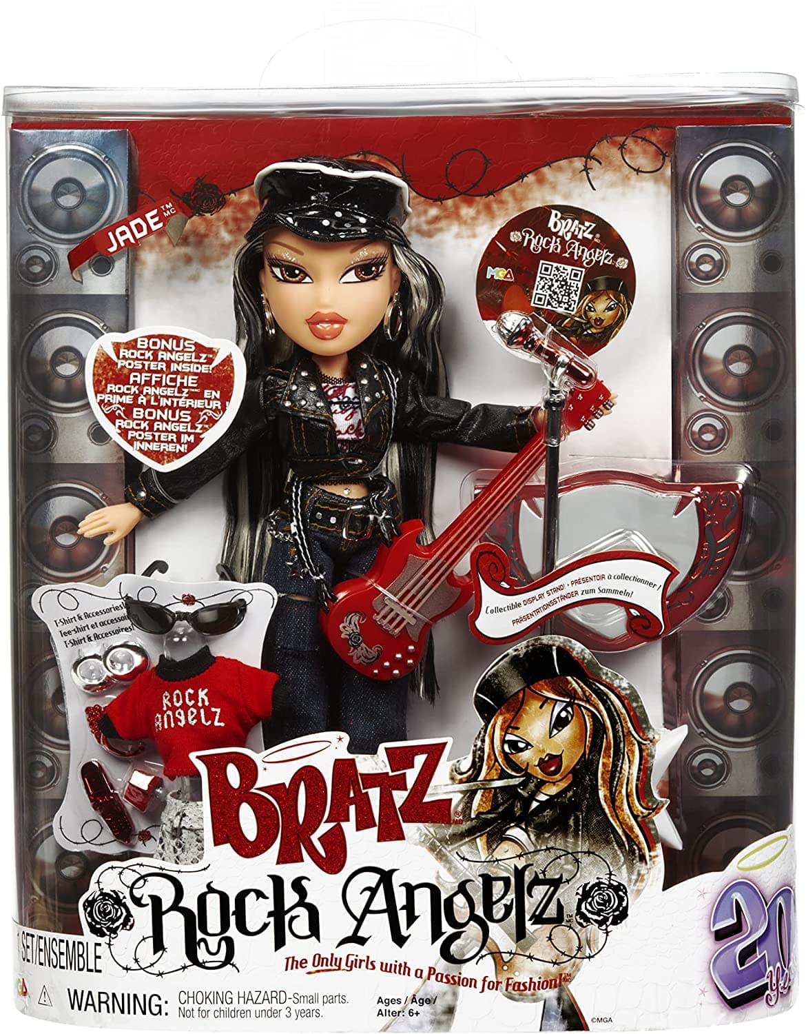 Bratz Rock Angelz 20 Yearz Fashion Doll, Jade