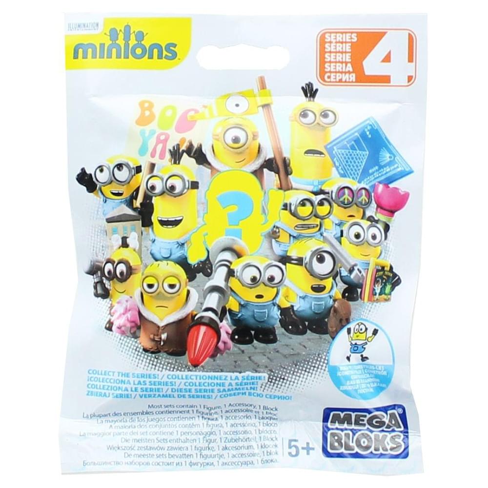 Despicable Me/ Minions Blind Pack Series 4 Buildable Figure