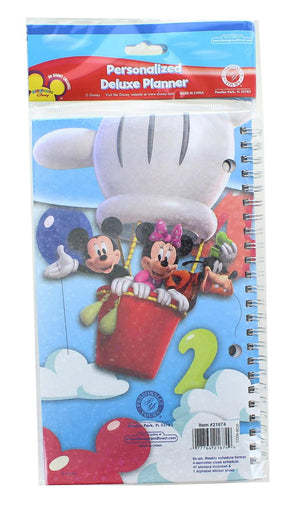 Disney Mickey Mouse Clubhouse Personalized Deluxe Planner