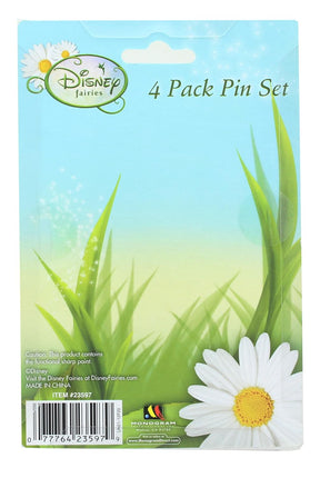 Disney Tinker Bell 1.25 Inch Collectible Button Pins | Set of 4