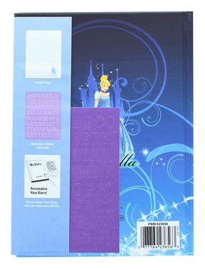 Disney Secret Princess Cinderella 5x7 Inch Hardcover Journal