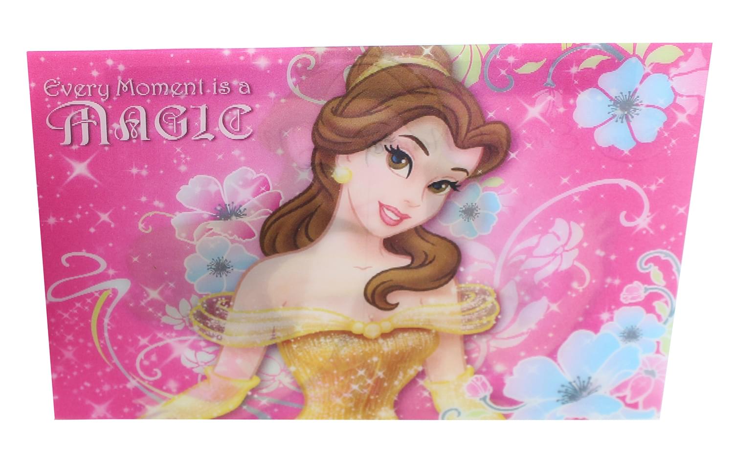 Disney Princess Belle 3D Motion Picture Card Magnet