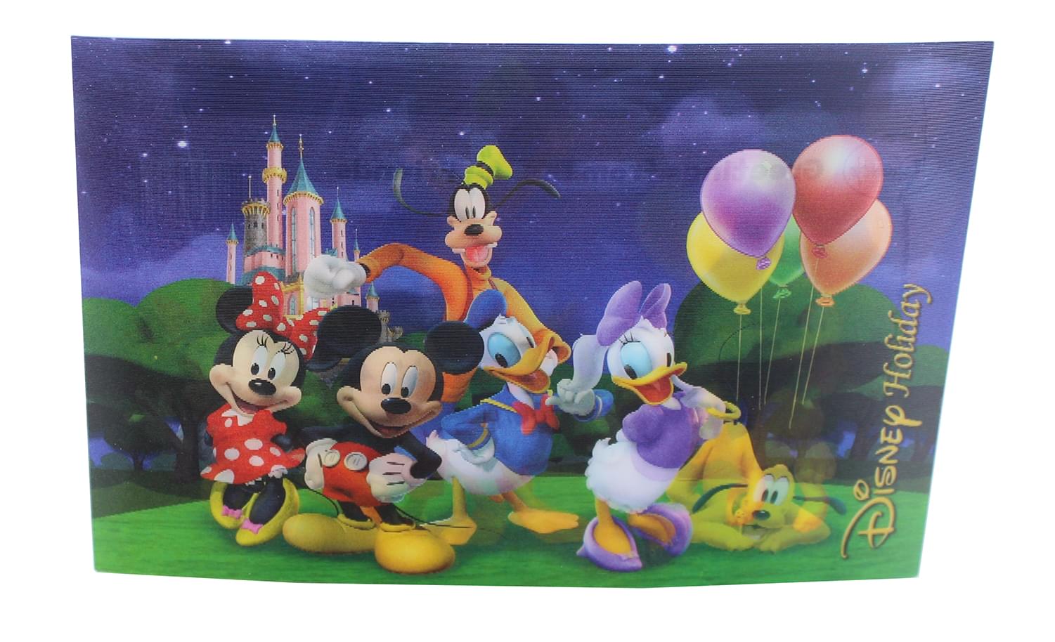 Disney Mickey Mouse & Gang 3D Motion Picture Card Magnet