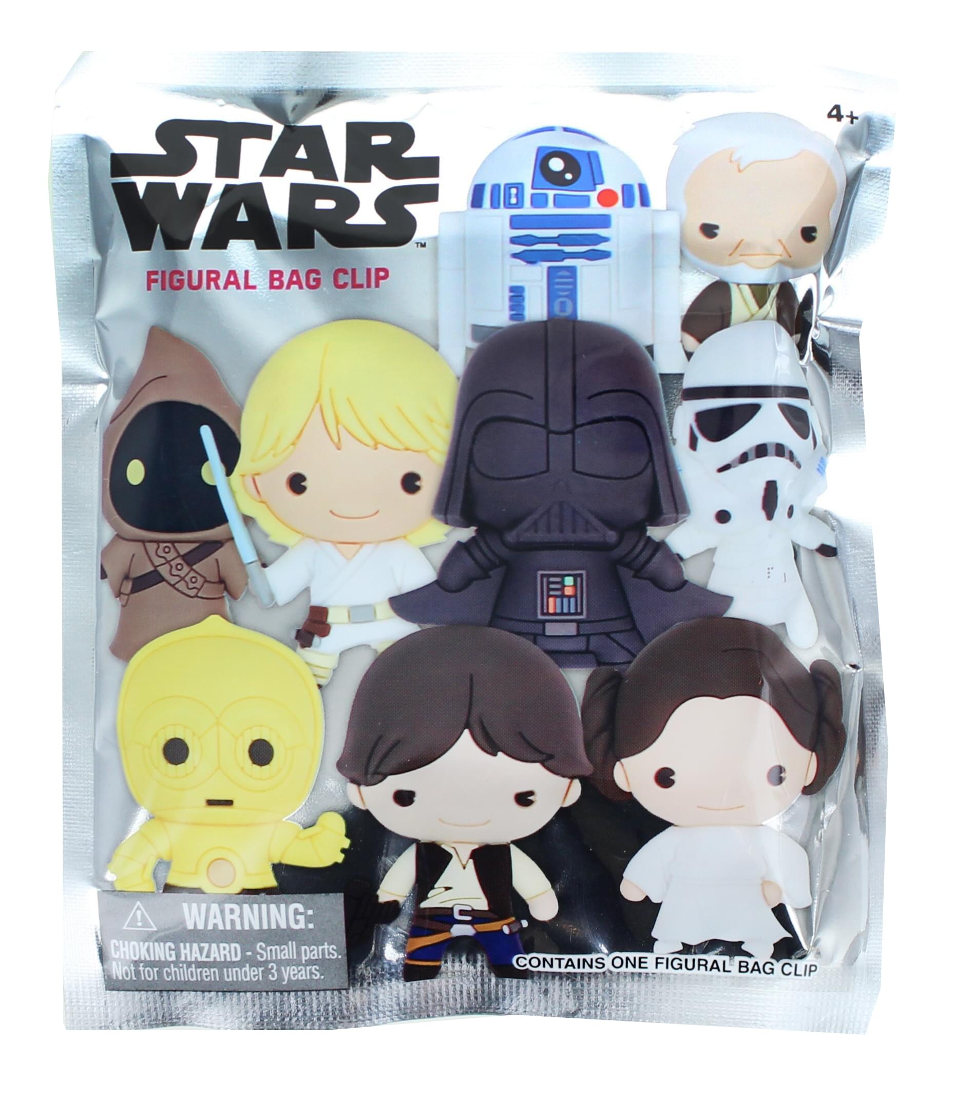 Star Wars Series 1 Blind Bagged 3D Foam Figural Bag Clip | 1 Random
