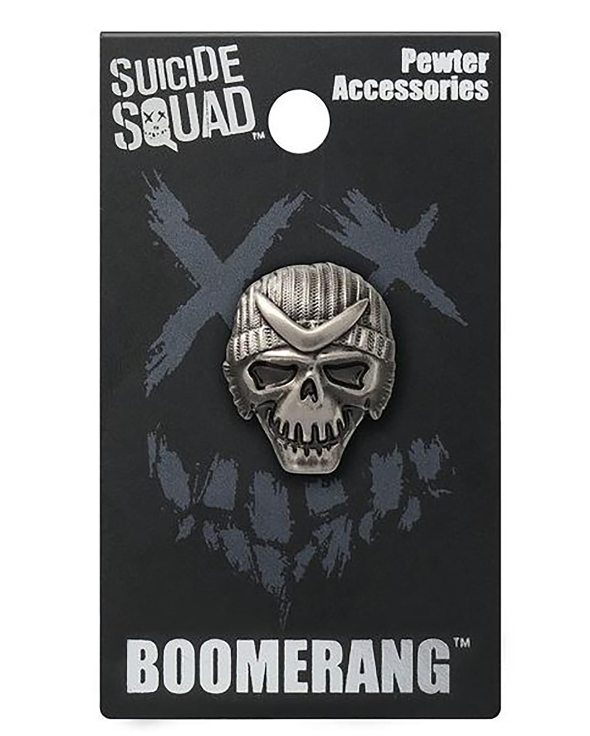 DC Comics Suicide Squad Pewter Lapel Pin | Boomerang