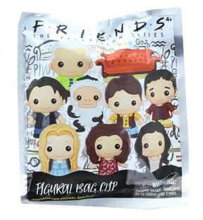 Friends Series 1 Blind Bagged 3D Foam Figural Bag Clip | 1 Random