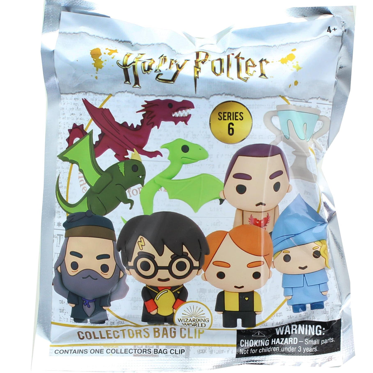 HarryPotter グッズ6点 Harry Potter Series 6 3D Foam Figural Bag Clip | Free Shipping