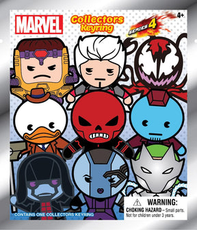 Marvel Blind Bagged 3D Foam Figural Keychain: Series 4